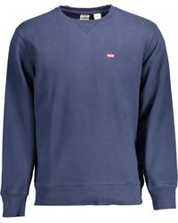 Levi's Blue Cotton Sweater