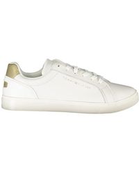 Tommy Hilfiger - Chic Lace-Up Sneakers With Contrast Details - Lyst
