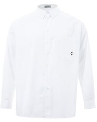 Dior - Elegant Cotton Logo Shirt - Lyst
