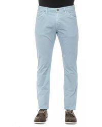 PT Torino - Light Blue Cotton Jeans & Pant - Lyst