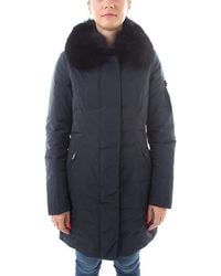 Peuterey - Elegant Winter Jacket With Fox Fur Hood - Lyst