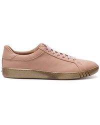 Bally - Pink Leather Sneakers - Lyst