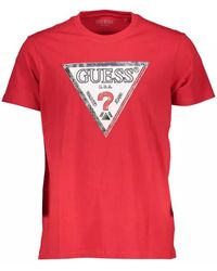 Guess - Cotton T-shirt - Lyst