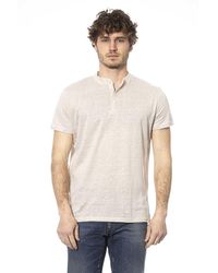 DISTRETTO12 - Linen T-shirt - Lyst