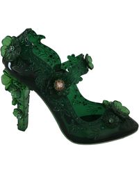 dolce and gabbana cinderella heels