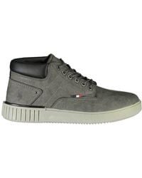 U.S. POLO ASSN. - Elegant Lace-Up Boots With Contrast Details - Lyst