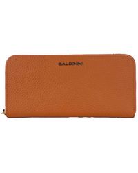 Baldinini - Orange Leather Wallet - Lyst