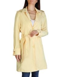 Tommy Hilfiger Packable Trench Coat - Yellow