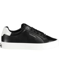 Calvin Klein - Black Polyester Sneaker - Lyst