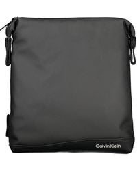 Calvin Klein - Elegant Shoulder Bag With Contrast Details - Lyst