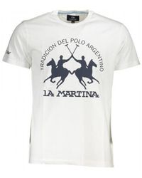 La Martina - Xmr011-Js206-Bianco - Lyst