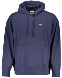 Tommy Hilfiger - Chic Hooded Sweatshirt With Logo Detail - Lyst
