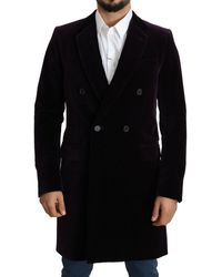 Mens Clothing Coats Short coats Save 50% Dolce & Gabbana Coat in Red for Men 