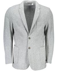 GANT - Ele Long-Sleeved Wool Blend Jacket - Lyst