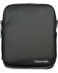 Calvin Klein - Sleek Recycled Polyester Shoulder Bag - Lyst