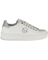 Sergio Tacchini - Chic Lace-Up Sneakers With Contrast Details - Lyst