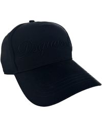DSquared² - Black Wool Hats & Cap - Lyst