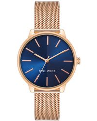 Nine West - Rose Gold Watch - Lyst