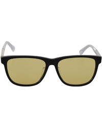 DIESEL - Frame Dl0330-d 01e 57 Yellow Transparent Lenses Sunglasses - Lyst