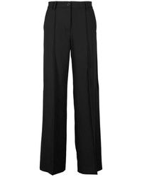Pinko - Black Polyester Jeans & Pant - Lyst