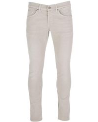 Dondup - Chic Stretch Cotton Trousers - Lyst
