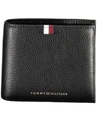 Tommy Hilfiger - Elegant Leather Dual-Compartment Wallet - Lyst