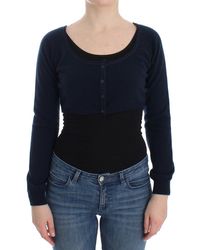 Ermanno Scervino - Chic Cashmere-Blend Cropped Sweater - Lyst