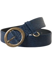 Dolce & Gabbana - Elegant Italian Leather Belt With Metal Buckle - Lyst