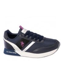 U.S. POLO ASSN. - Eco Chic Sneakers With Metallic Accents - Lyst