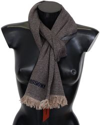 Save 22% Missoni Orange Cashmere Unisex Neck Wrap Fringes Scarf Womens Mens Accessories Mens Scarves and mufflers 