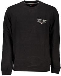 Tommy Hilfiger - Sleek Organic Cotton Crew Neck Sweatshirt - Lyst