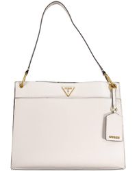 Guess - Chic Shoulder Bag With Contrasting Details - Lyst