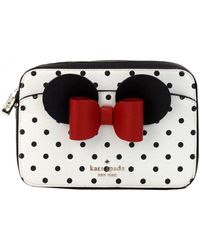 Kate Spade - Disney Minnie Mouse Polka Dot Printed Pvc Crossbody Camera Bag - Lyst