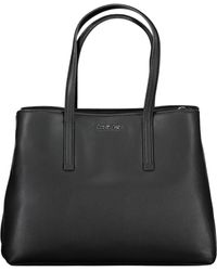 Calvin Klein - Elegant Dual-Handle Designer Handbag - Lyst