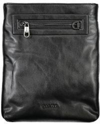 Calvin Klein - Sleek Shoulder Bag With Contrast Details - Lyst