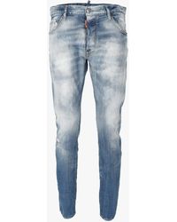 DSquared² Denim Dsquared M.b Zip Jeans in Denim (Blue) for Men | Lyst UK