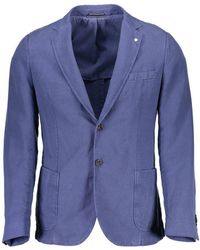 GANT - Ele Long Sleeved Cotton-Linen Jacket - Lyst