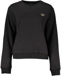 Class Roberto Cavalli - Elegant Long-Sleeve Printed Sweatshirt - Lyst