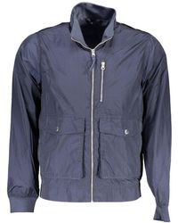 North Sails - Blue Polyester Jacket - Lyst
