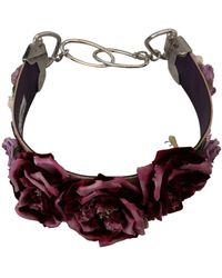 Dolce & Gabbana - Floral Leather Shoulder Strap Accessory - Lyst