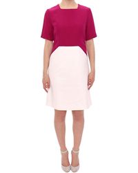 CO|TE - Co|Te Chic White And Pink Shift Robot Dress - Lyst