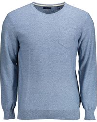 GANT - Light Blue Cotton Shirt - Lyst