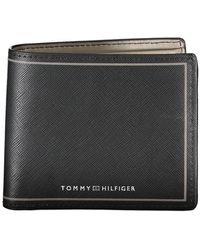 Tommy Hilfiger - Elegant Leather Dual-Compartment Wallet - Lyst