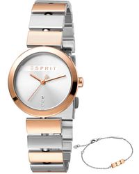 Esprit Rose Gold Watch - Metallic