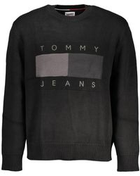 Tommy Hilfiger - Black Cotton Shirt - Lyst
