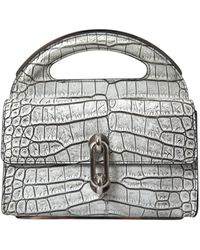 Balenciaga - Metallic Alligator Leather Mini Bag - Lyst