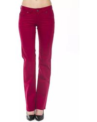 Ungaro Fever - Red Cotton Jeans & Pant - Lyst