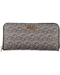 Guess - Elegant Polyethylene Wallet With Multiple Compartments - Lyst