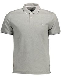 Harmont & Blaine - Sleek Contrast Detail Polo Shirt - Lyst