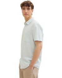 Tom Tailor - Strukturiertes hemd - Lyst
